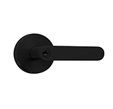 Cerradura Esparta para Dormitorio Negro Geo