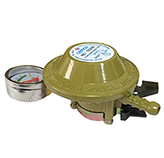 Válvula para Cilindro de Gas con Manómetro