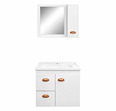 Mueble de Baño 60cm con Espejo Itai Blanco