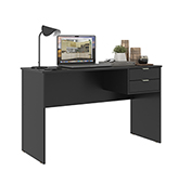 Escritorio Herve 122x45x75cm Negro