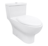 Inodoro Manarola Doble Flush Blanco Tapa Hidráulica Vitta