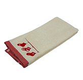 Toalla de Tocador Botas Aloutte Roja