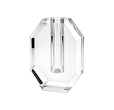 Florero de Cristal Ganz Clear 17cm