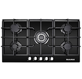 Cocina Vertex 4G+1TC 90x50cm Inoxidable Mastermaid