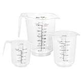 Taza de Medición en Set 250-500-1000ML