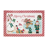 Individual Merry Christmas 28.5X43.5cm