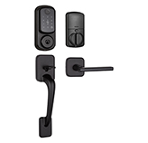 Cerradura Smart Huella con Wifi Manillón 5A DS02B Negra