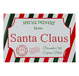 Individual Santa´s Mail x 12 unidades