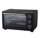 Horno Eléctrico 16lt 1280w Negro Mastermaid