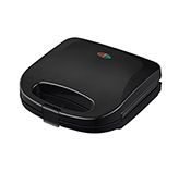 Waflera 2 Rebanadas 750w Negra Mastermaid