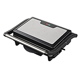 Sanduchera Panini Grill 800w Negro Inoxidable Mastermaid