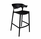 Silla para Bar Omonia Negra