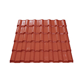 Teja Española PVC Terracota 1.05X4.161MTX2.2MM