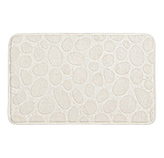 Alfombra Diseño de Piedras 40x60cm Beige