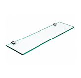 Repisa Rectangular de Vidrio 40x10cm
