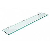 Repisa Rectangular de Vidrio 60x10cm