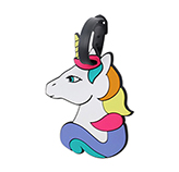 Etiqueta para Equipaje Unicornio 9X13cm