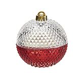Vela Aromático Ornamento Rojo 11cm