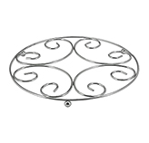 Porta Olla Pearl 20cm Cromo