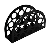 Porta Servilleta Bubble Negro