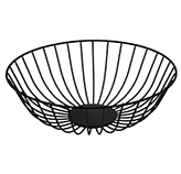 Frutero Bevel 28x8cm Negro