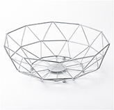 Frutero Diamond 28x11cm Cromo