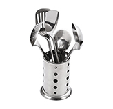 Porta Utensilios para Vocina 6 Piezas de Acero Inoxidable