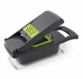 Rallador Mandolina con Base 14 Piezas