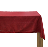 Mantel Glam Red 150x270cm
