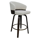 Silla para Bar Pisano Beige Madera