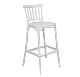 Silla para Bar Prisca Blanca