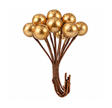 Pick Perlas Champagne Navidad 12 Piezas