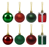 Bolas Navideñas Surtidas