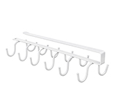 Porta Taza x12 para Anaquel Blanco