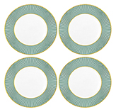 Plato de Postre Portofino Set 4 Piezas