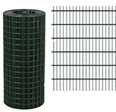 Malla Galvanizada Plastificada Verde 2x1/2