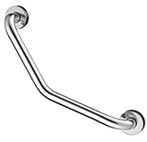Soporte de Baño Curvo 25x390mm Cromo