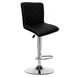Silla para Bar Box Negro Cuero