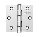 Bisagra Pasador Inoxidable Cromo 3x3 x2mm 3 Piezas