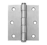 Bisagra Pasador Cromo Satín 3x3 x1.5mm 3 Piezas