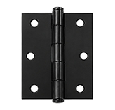 Bisagra Pasador Negro 3x3 x1.5mm 3 Piezas