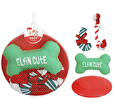 Juguetes para Mascota Xmas 4 Piezas