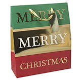 Funda de Regalo Navideña 18X23X10cm Merry Christmas