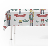 Mantel Cascanuez Navidad 180x130cm