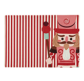 Individual The Sugar Crown Rojo 34X46cm