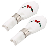 Set X2 Servilletas Kiss Me At Christmas 36X36cm