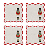 Set X4 Portavasos The Nutcracker 10X10cm