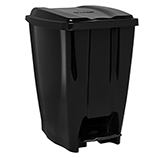 Tacho Plástico con Pedal 30cm Negro Jaguar