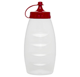 Salsera Plástica 200ml Roja 15cm Jaguar