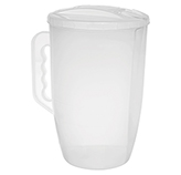 Jarra Plástica Transparente 3.7L con Tapa Jaguar